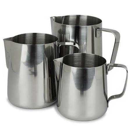 Stainless steel milk jug