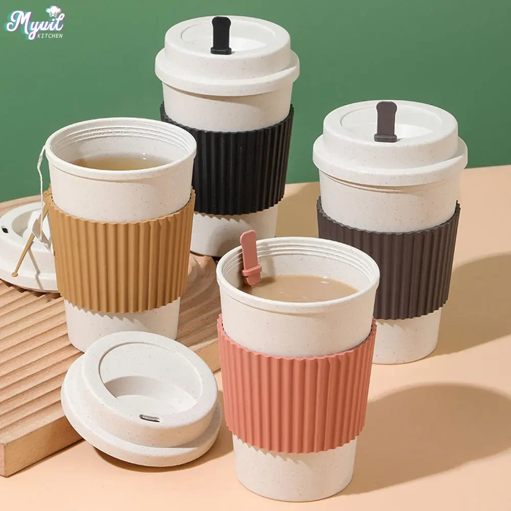 Reusable coffee cup
