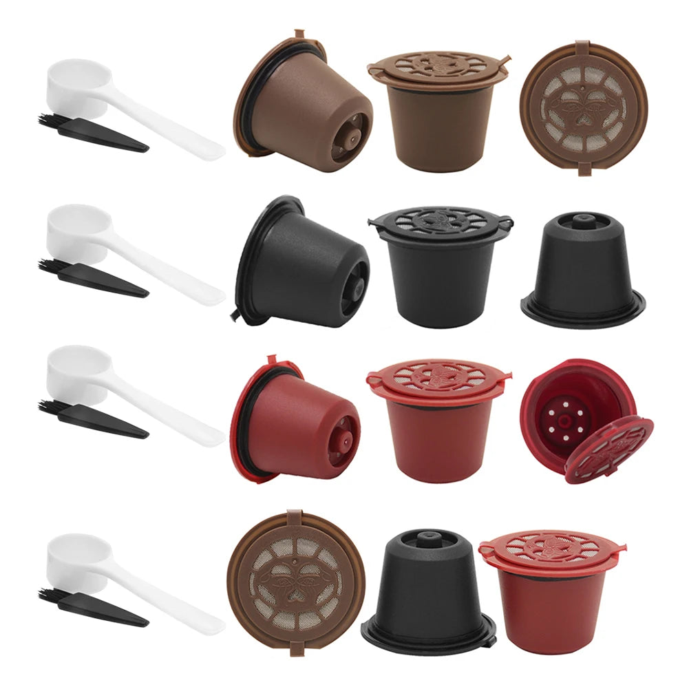 Reusable Coffee Capsule Filters for Nespresso Machine