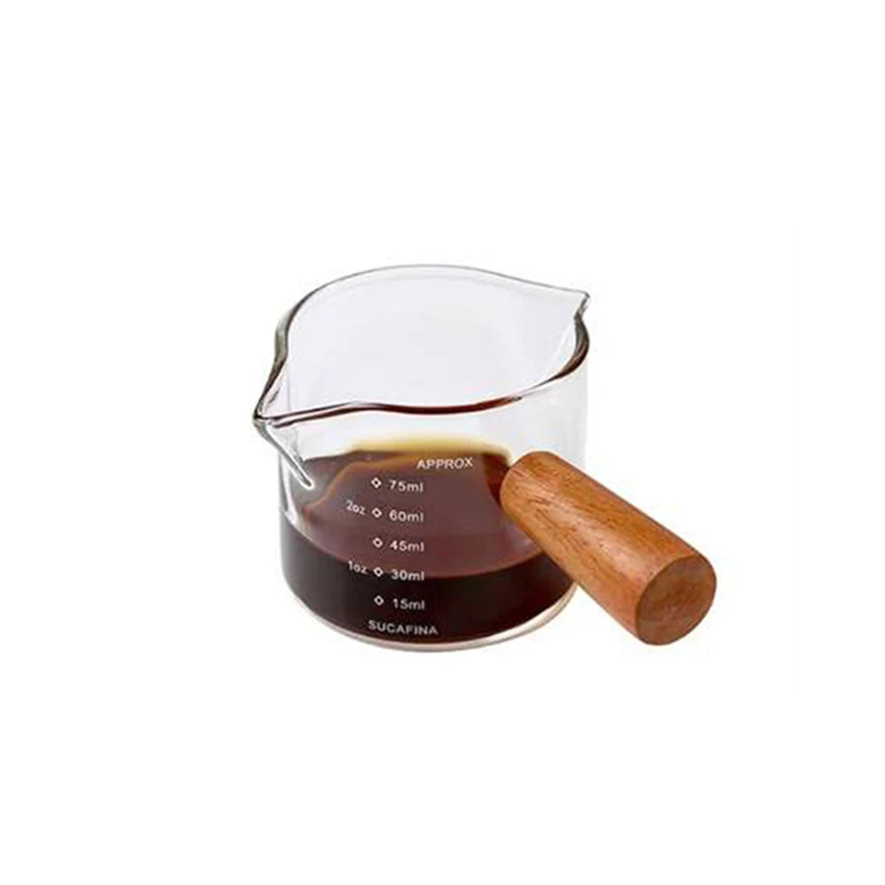 Glass Espresso Measuring Cup
